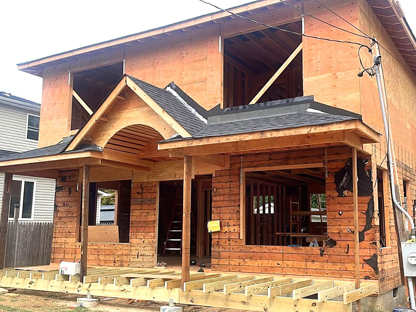 Carpentry work by Visible Carpentry on a commercial and residential project in Long Island, New York
