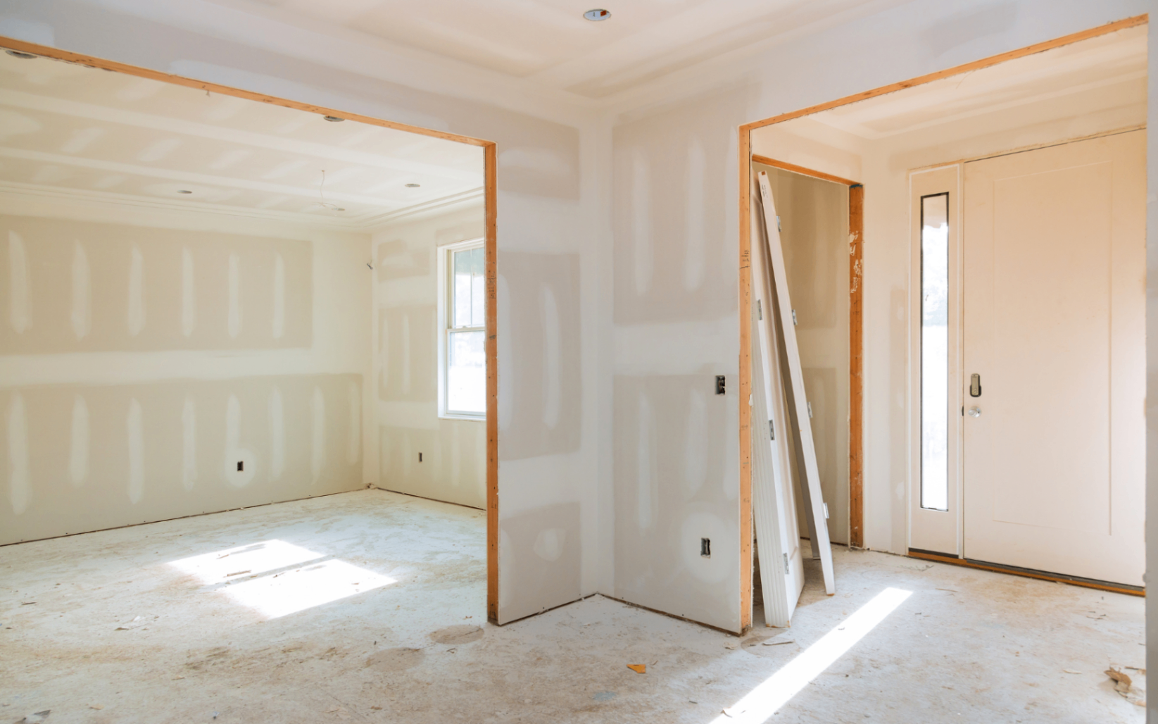 Drywall — Visible Carpentry